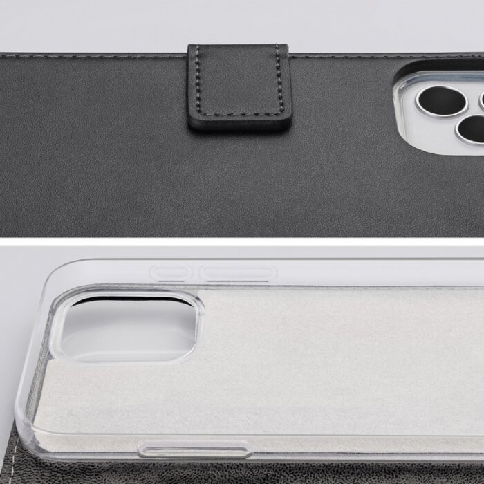 Mobilize Mobilize Classic Gelly Wallet Book Case Honor Magic 3 Pro 5G Zwart