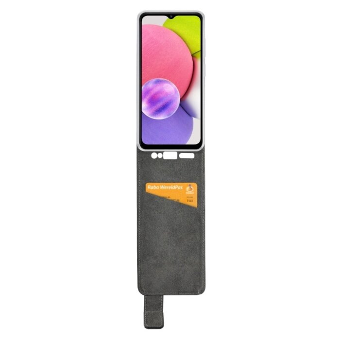Mobilize Mobilize Classic Gelly Flip Case voor Samsung Galaxy A03s - Zwart