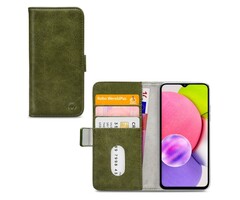 Mobilize Mobilize Elite Gelly Wallet Book Case Samsung Galaxy A03s - Groen