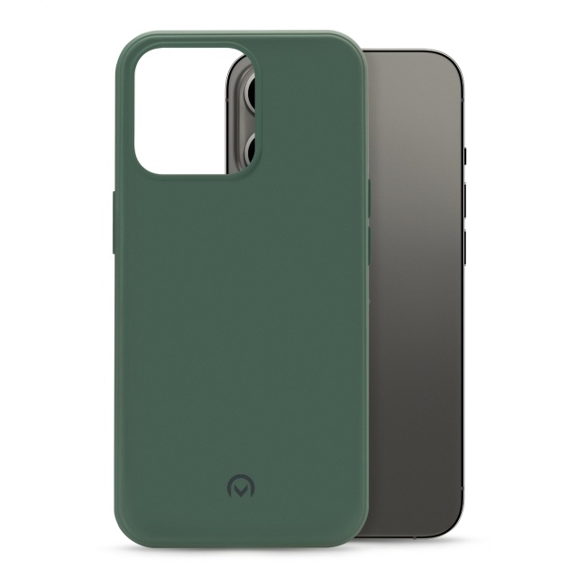 Mobilize Mobilize Rubber Gelly Case Apple iPhone 13 Pro - Matt Green