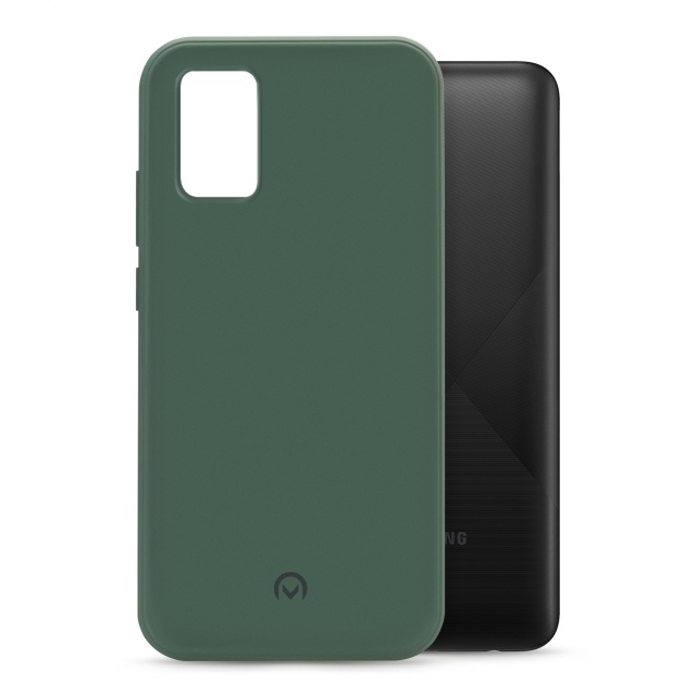 Mobilize Mobilize Rubber Gelly Case Samsung Galaxy A02s - Matt Green