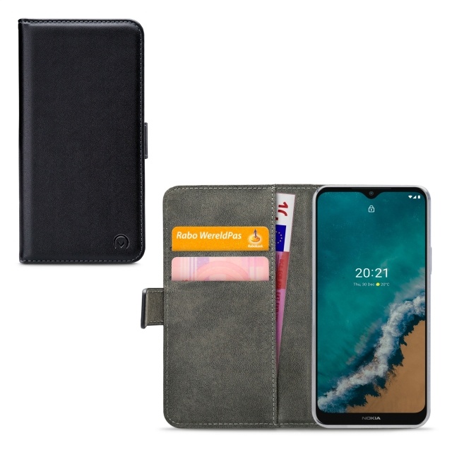 Mobilize Mobilize Classic Gelly Wallet Book Case voor Nokia G50 5G - Zwart