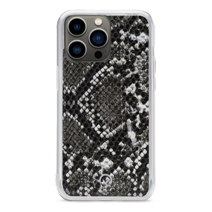 Mobilize Mobilize 2in1 Magnet Zipper Case Apple iPhone 13 Pro Black/Snake