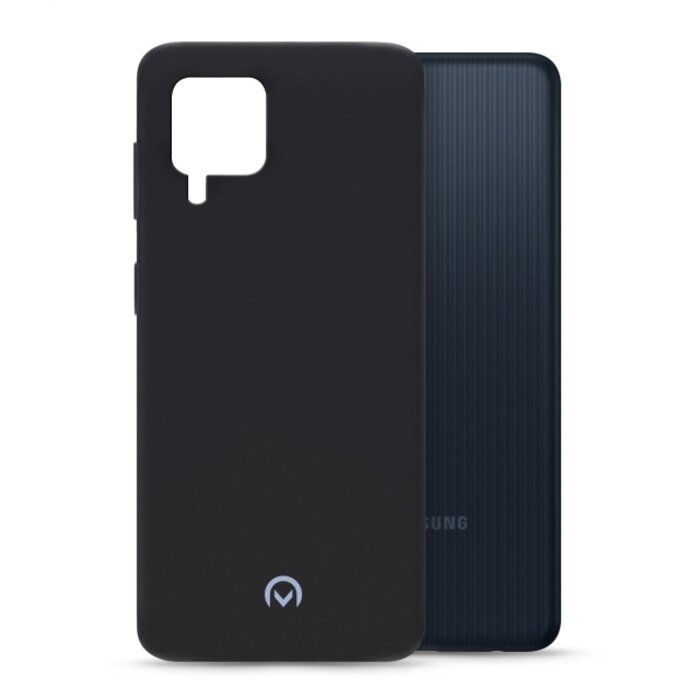 Mobilize Mobilize Rubber Gelly Case Samsung Galaxy M22/M32 - Mat Zwart