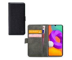 Mobilize Mobilize Classic Gelly Wallet Book Case voor Samsung Galaxy M22/M32 - Zwart