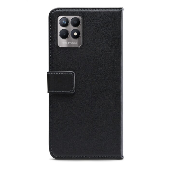 Mobilize Mobilize Classic Gelly Wallet Book Case realme 8i/Narzo 50 Zwart