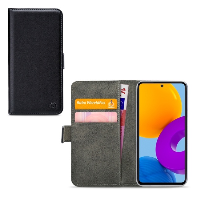 Mobilize Mobilize Classic Gelly Wallet Book Case voor Samsung Galaxy M52 5G - Zwart