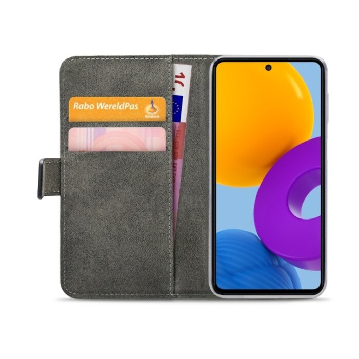 Mobilize Mobilize Classic Gelly Wallet Book Case voor Samsung Galaxy M52 5G - Zwart