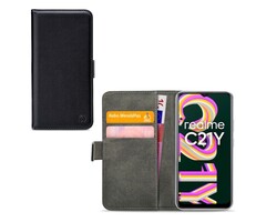 Mobilize Mobilize Classic Gelly Wallet Book Case voor realme C21Y - Zwart