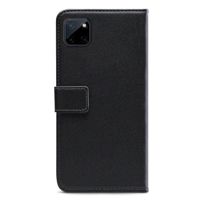 Mobilize Mobilize Classic Gelly Wallet Book Case voor realme C21Y - Zwart