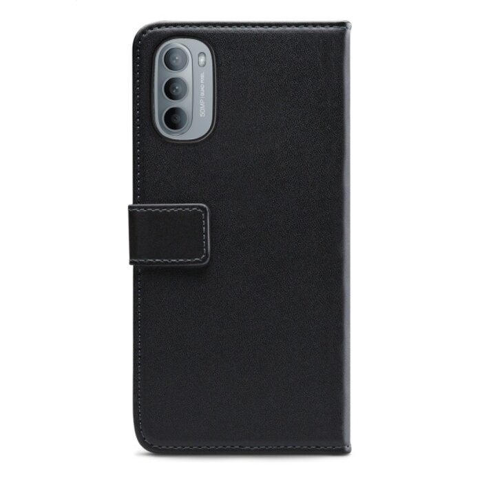 Mobilize Mobilize Classic Gelly Wallet Book Case voor Motorola Moto G31 / G41 - Zwart