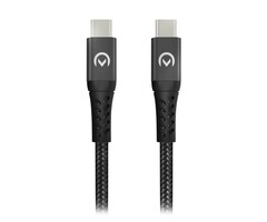 Mobilize Mobilize Strong Nylon USB-C naar USB-C Kabel 2m - 100W Zwart