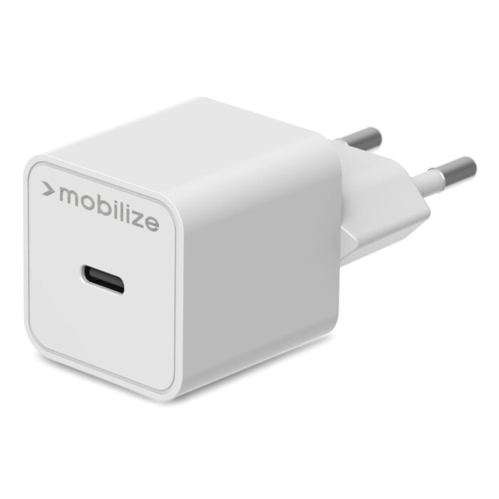 Mobilize Mobilize Wall Charger USB-C 20W met PD & PPS - Wit