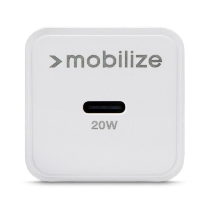 Mobilize Mobilize Wall Charger USB-C 20W met PD & PPS - Wit