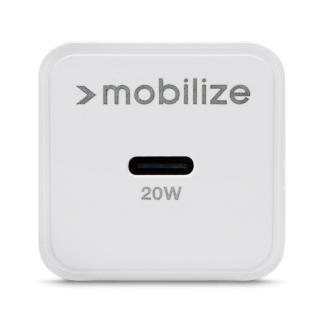 Mobilize Mobilize Wall Charger USB-C 20W met PD & PPS - Wit