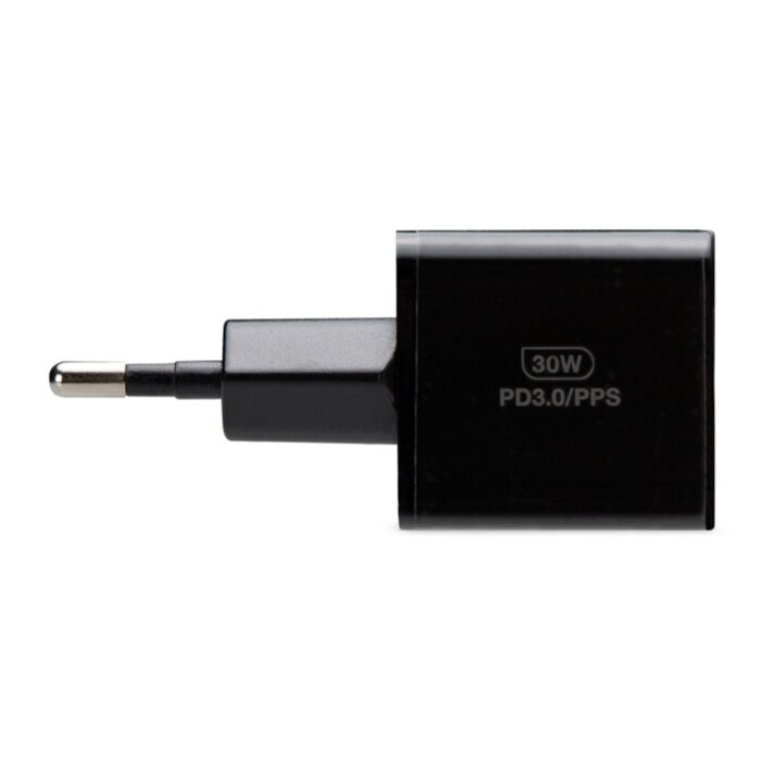 Mobilize Mobilize Wall Charger GaN 30W USB-C PD/PPS + USB-A Zwart