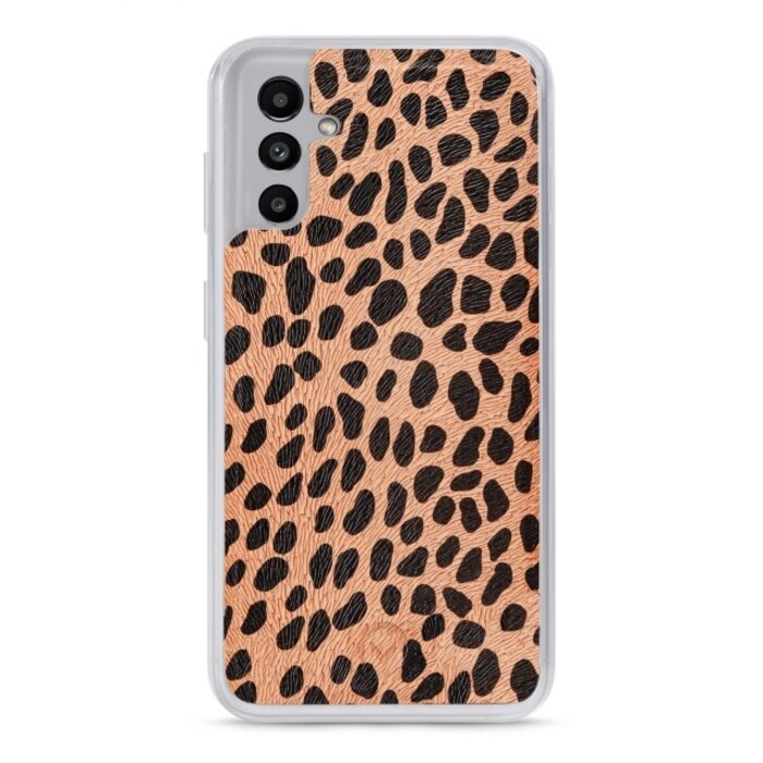 Mobilize Mobilize 2in1 Magnet Zipper Case Samsung Galaxy A04s / A13 5G Olive Leopard