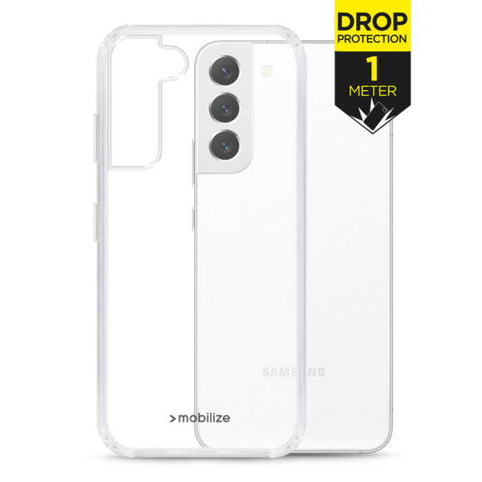 Mobilize Mobilize Naked Protection Case Samsung Galaxy S22+ 5G Transparant