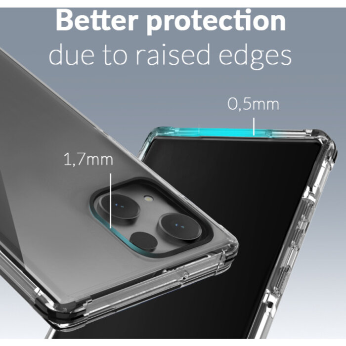 Mobilize Mobilize Shatterproof Case voor Samsung Galaxy S22+ 5G - Zwart