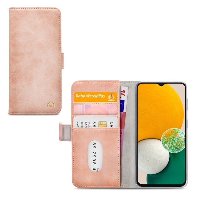 Mobilize Mobilize Elite Gelly Wallet Book Case Samsung Galaxy A04s/A13 5G Soft Pink