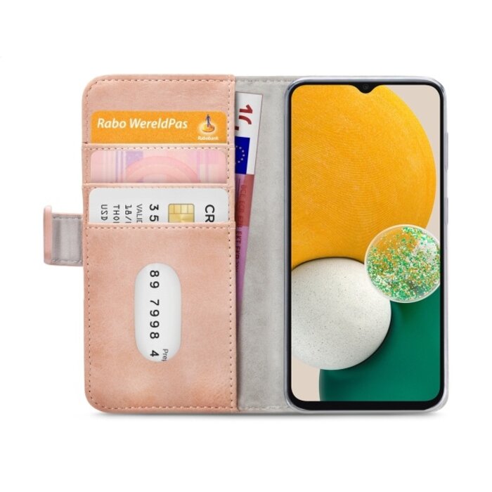 Mobilize Mobilize Elite Gelly Wallet Book Case Samsung Galaxy A04s/A13 5G Soft Pink