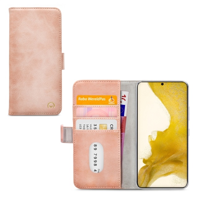 Mobilize Mobilize Elite Gelly Wallet Book Case Galaxy S22+ 5G - Soft Pink