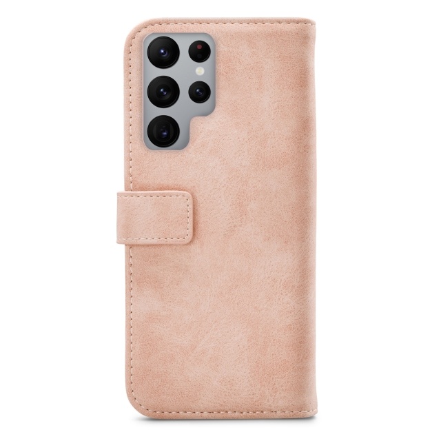 Mobilize Mobilize Elite Gelly Wallet Book Case Samsung Galaxy S22 Ultra 5G Soft Pink