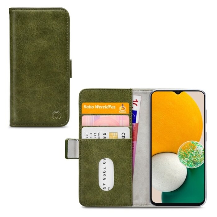 Mobilize Mobilize Elite Gelly Wallet Book Case Samsung Galaxy A04s / A13 5G - Groen