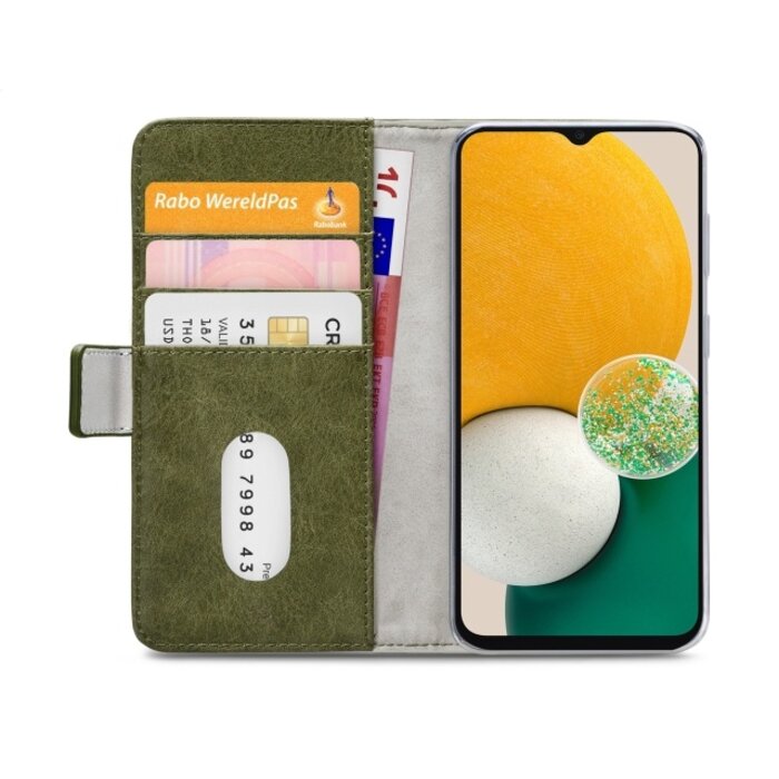 Mobilize Mobilize Elite Gelly Wallet Book Case Samsung Galaxy A04s / A13 5G - Groen