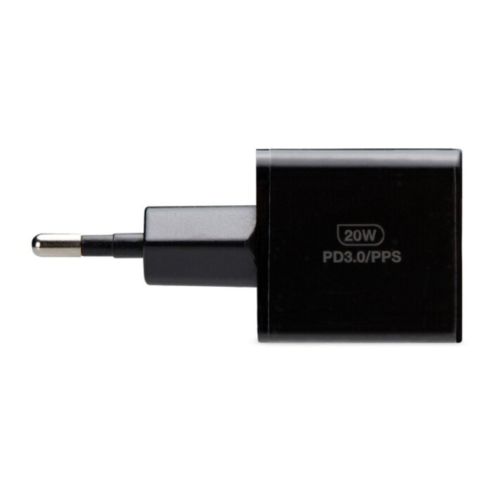 Mobilize Mobilize 20W USB-C Snellader + MFi Lightning Nylon Kabel 1.2m - Zwart