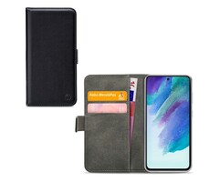 Mobilize Mobilize Classic Gelly Wallet Book Case Samsung Galaxy S21 FE 5G Zwart