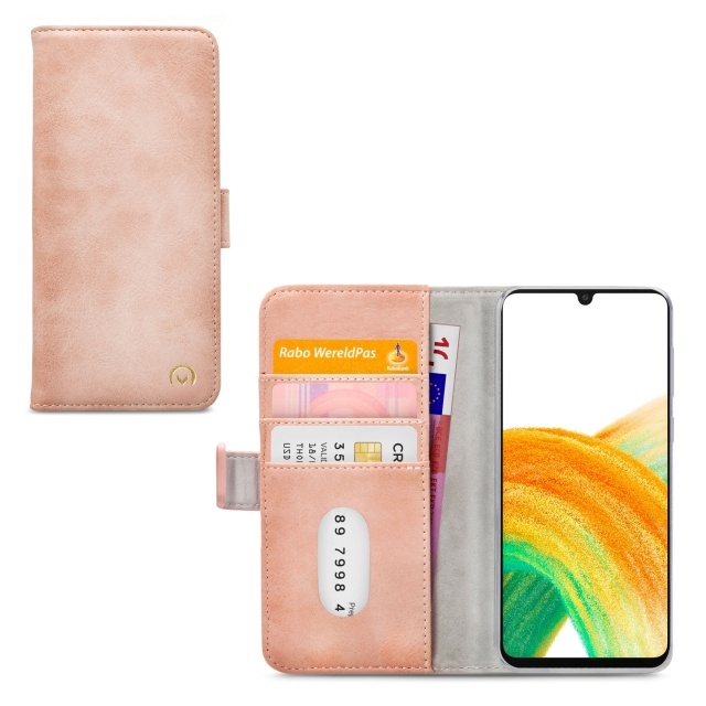 Mobilize Mobilize Elite Gelly Wallet Book Case Samsung Galaxy A33 5G - Soft Pink