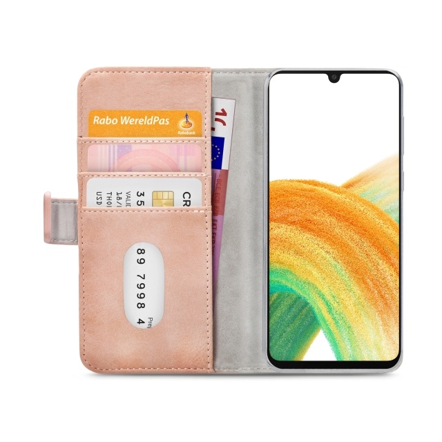 Mobilize Mobilize Elite Gelly Wallet Book Case Samsung Galaxy A33 5G - Soft Pink
