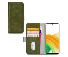 Mobilize Mobilize Elite Gelly Wallet Book Case Samsung Galaxy A33 5G - Groen