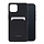 Mobilize Rubber Gelly Card Case Apple iPhone 13 - Mat Zwart