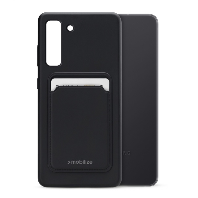 Mobilize Mobilize Rubber Gelly Card Case Samsung Galaxy S20 FE Matt Black