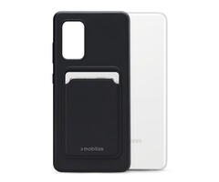 Mobilize Mobilize Rubber Gelly Card Case Samsung Galaxy A52 / A52s 5G - Matt Black