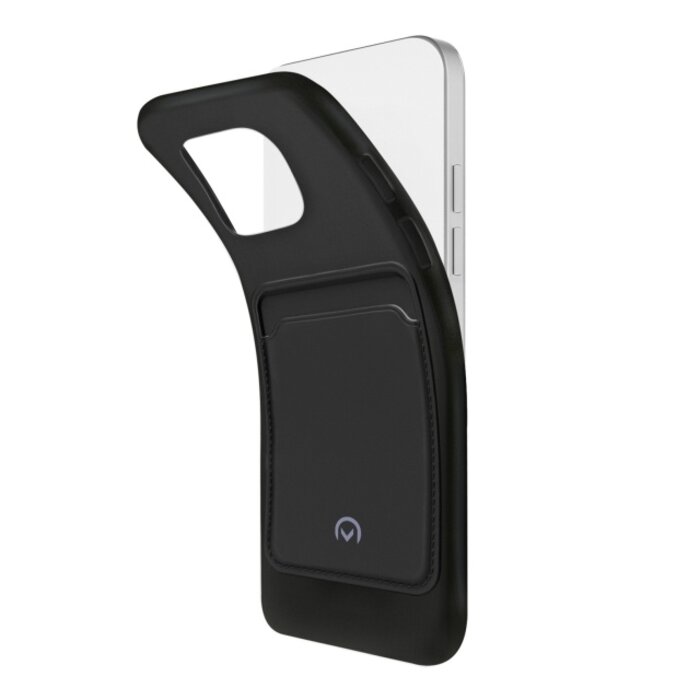 Mobilize Mobilize Rubber Gelly Card Case Samsung Galaxy A53 5G - Mat Zwart