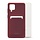 Mobilize Rubber Gelly Card Case Samsung Galaxy A12 / M12 - Mat Bordeaux