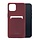 Mobilize Rubber Gelly Card Case Apple iPhone 13 Mini - Mat Bordeaux