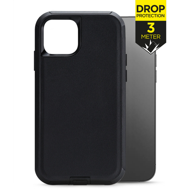 Mobilize Mobilize Defender Case Apple iPhone 12 / 12 Pro - Zwart