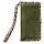 Mobilize 2in1 Magnet Zipper Case voor Samsung Galaxy S21 FE 5G - Olive/Leopard