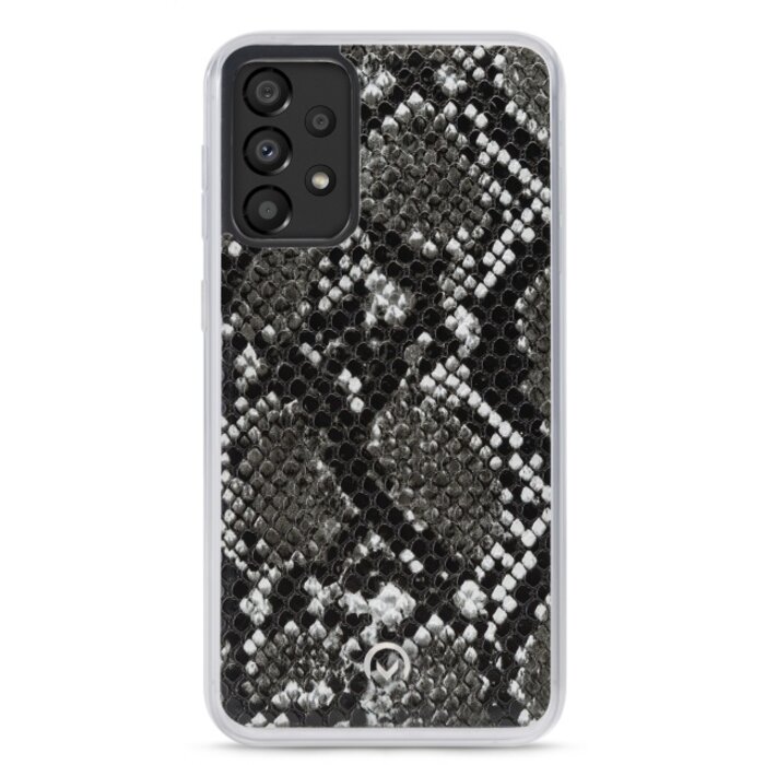Mobilize Mobilize 2in1 Magnet Zipper Case Samsung Galaxy A33 5G - Black/Snake