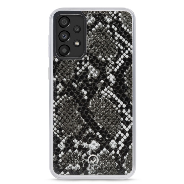 Mobilize Mobilize 2in1 Magnet Zipper Case Samsung Galaxy A33 5G - Black/Snake