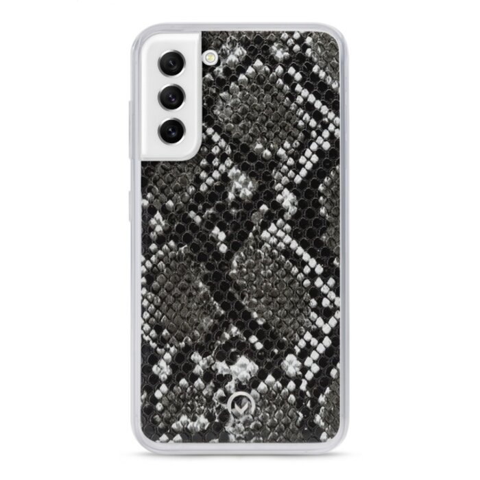 Mobilize Mobilize 2in1 Magnet Zipper Case Samsung Galaxy S21 FE 5G - Black/Snake
