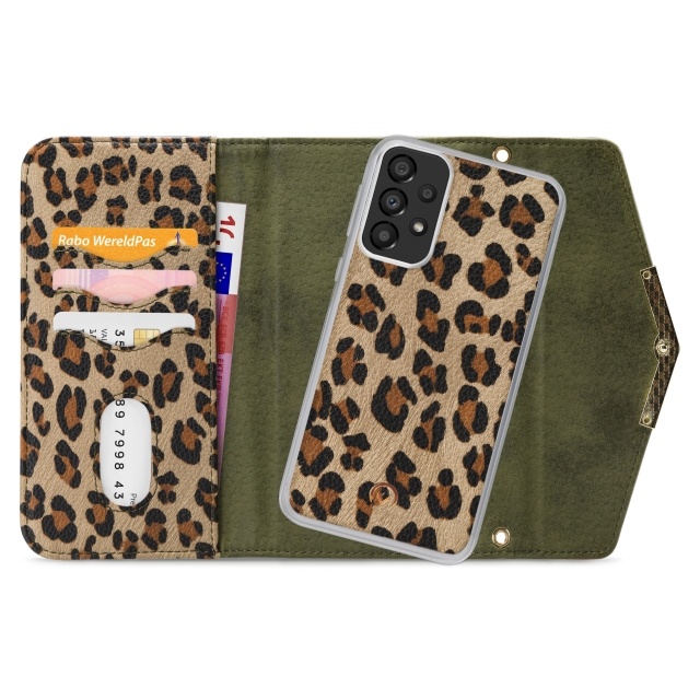 Mobilize Mobilize 2in1 Gelly Clutch Samsung Galaxy A33 5G - Green Leopard