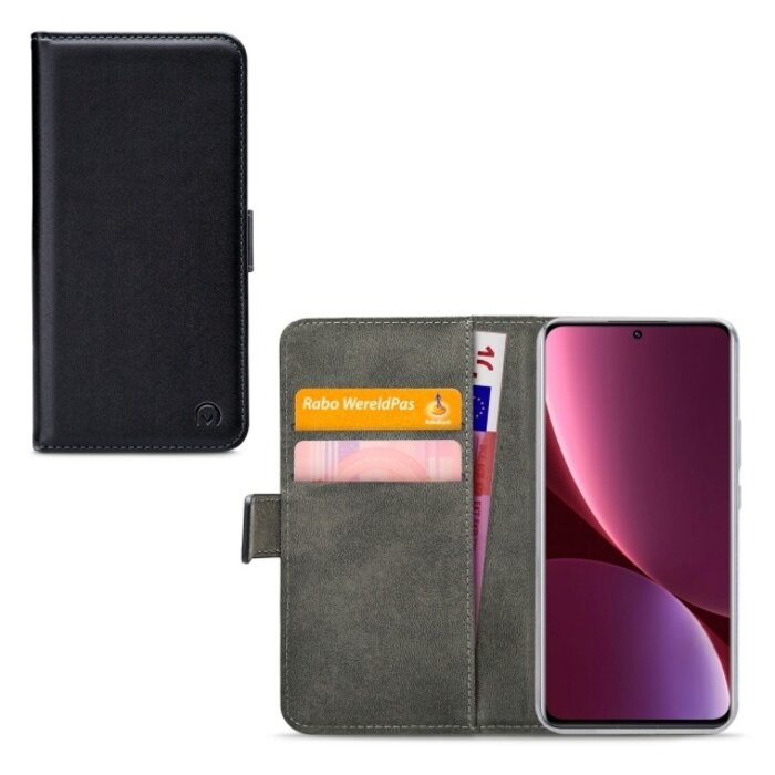 Mobilize Mobilize Classic Gelly Wallet Book Case Xiaomi 12 Pro/12S Pro Black