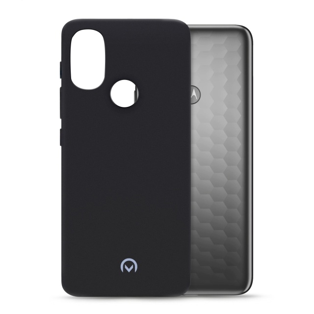 Mobilize Mobilize Rubber Gelly Case voor Motorola Moto E20 - Matt Black