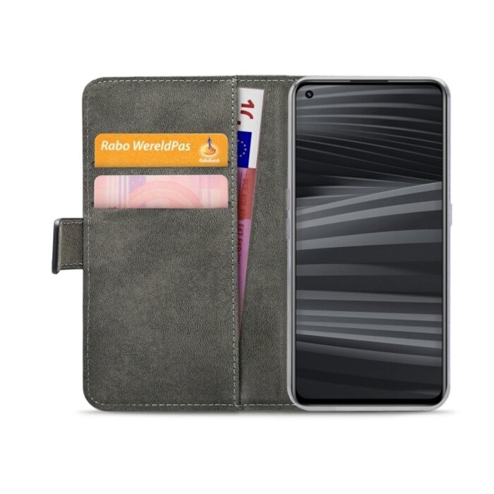 Mobilize Mobilize Classic Gelly Wallet Book Case - Realme GT 2 / NEO 3T - Zwart