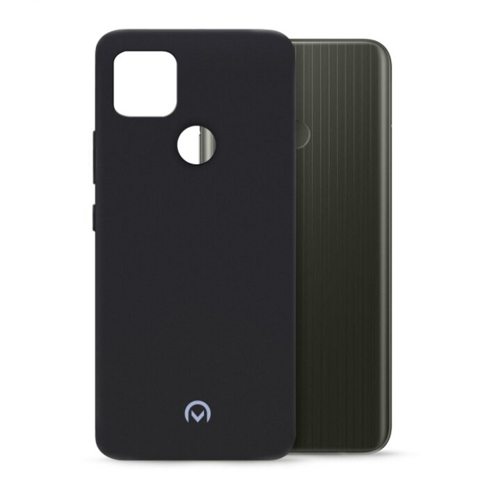 Mobilize Mobilize Rubber Gelly Case realme C25Y - Mat Zwart